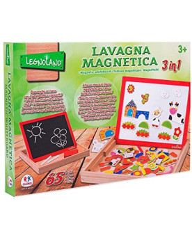 LAVAGNA LEGNO MAGNETICA