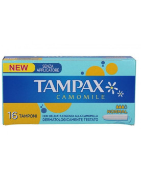 TAMPAX X16PZ NORMAL CAMOMILE