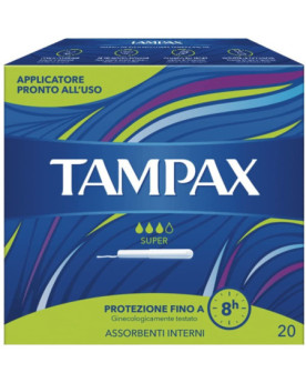 TAMPAX BLUE BOX SUPER PZ.20