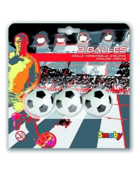 Palline calcio balilla 3 pz