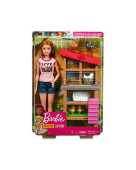 BARBIE PLAYSET CARRIERA DHB63